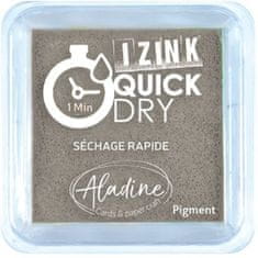 Aladine Razítkovací polštářek Aladine IZINK QUICK DRY - gris šedá