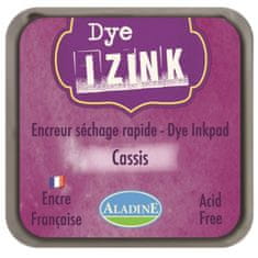 Aladine Razítkovací polštářek Aladine IZINK DYE - cassis černý rybíz-fialová