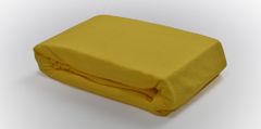 Stanex Froté napínací prostěradlo žluté Barva: ŽLUTÉ, Rozměr: 180 x 200
