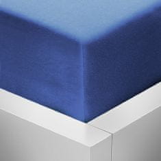 Stanex Jersey napínací prostěradlo královsky modré Barva: KRÁLOVSKY MODRÉ, Rozměr: 180 x 200