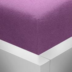 Stanex Froté napínací prostěradlo fialové Barva: FIALOVÉ, Rozměr: 160 x 200