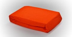 Stanex Froté napínací prostěradlo oranžové Barva: ORANŽOVÉ, Rozměr: 180 x 200