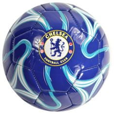FotbalFans Fotbalový míč Chelsea FC, modrý, znak klubu, velikost 1