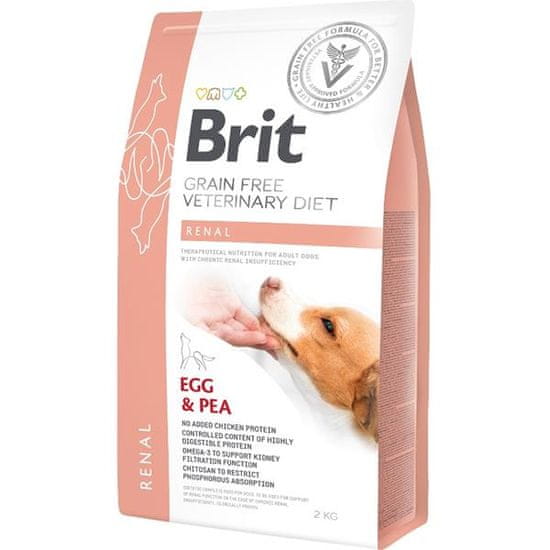 Brit Veterinary Diets Dog Renal 2 kg