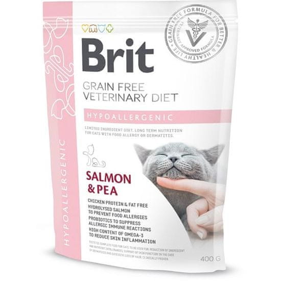 Brit Veterinary Diets Cat Hypoallergenic 400 g