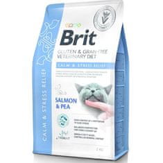 Brit Veterinary Diets Cat  Calm & Stress Relief 2 kg