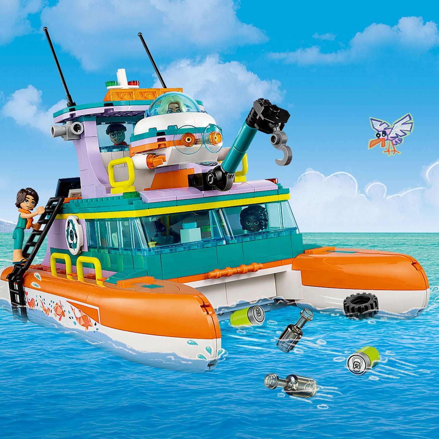 LEGO Friends 41734 Námořní záchranářská loď