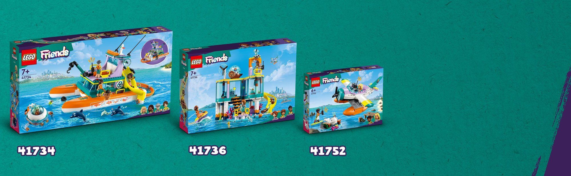 LEGO Friends 41734 Námořní záchranářská loď