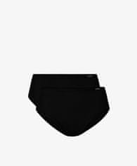 ATLANTIC Dámské klasické kalhotky 2Pack - černé Velikost: XXL
