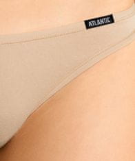 ATLANTIC Dámské kalhotky Mini 3Pack - béžové Velikost: M