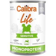 Calibra Dog Life konz. Sensitive Rabbit 400g