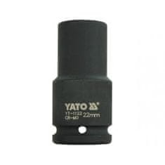 YATO Nástavec 3/4" rázový šestihranný hluboký 22 mm CrMo