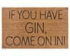 Hanse Home Rohožka If you have gin, come on in 105661 - na ven i na doma 45x75