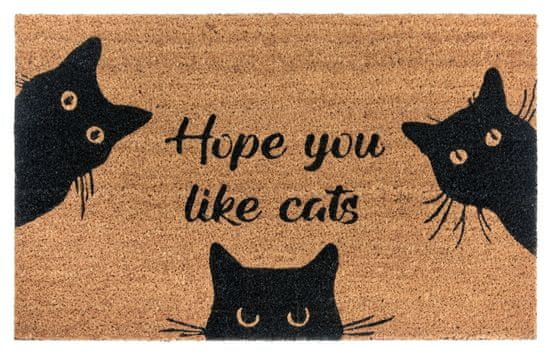 Hanse Home Rohožka Hope you like cats 105667