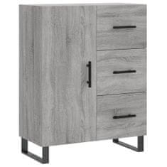 Vidaxl Skříň highboard šedá sonoma 69,5 x 34 x 180 cm kompozitní dřevo