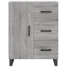 Vidaxl Skříň highboard šedá sonoma 69,5 x 34 x 180 cm kompozitní dřevo