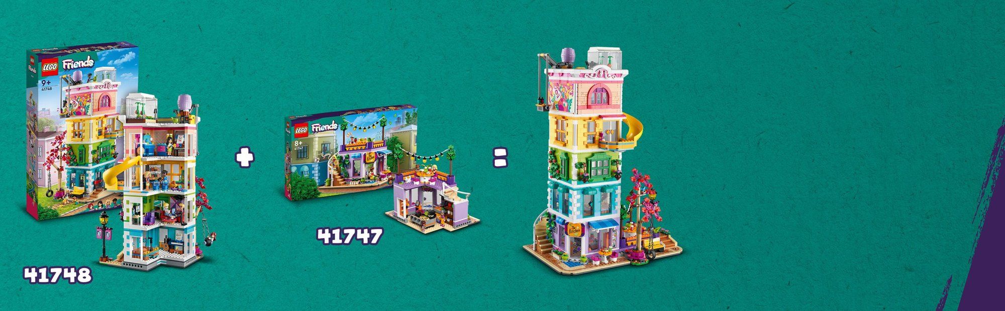 LEGO Friends 41747 Komunitní kuchyně v městečku Heartlake