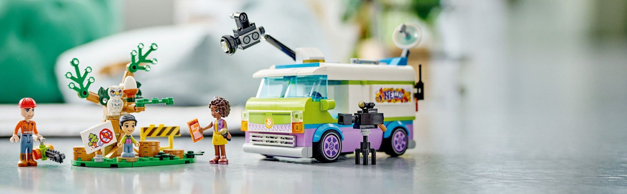 LEGO Friends 41749 Novinářská dodávka