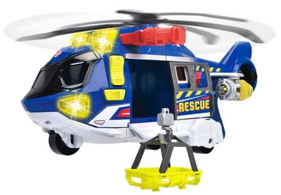 Dickie Záchranářská helikoptéra 39 cm, světlo, zvuk