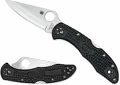 Spyderco C11PBK Delica 4 Lightweight Black Plain kapesní nůž 7,5 cm, černá, FRN