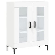 Vidaxl Skříň highboard bílá 69,5 x 34 x 180 cm kompozitní dřevo