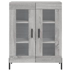 Vidaxl Skříň highboard šedá sonoma 69,5 x 34 x 180 cm kompozitní dřevo