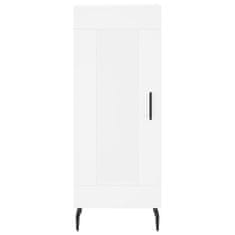 Vidaxl Skříň highboard bílá 34,5 x 34 x 180 cm kompozitní dřevo