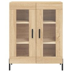 Vidaxl Skříň highboard dub sonoma 69,5 x 34 x 180 cm kompozitní dřevo