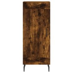 Vidaxl Skříň highboard kouřový dub 34,5 x 34 x 180 cm kompozitní dřevo