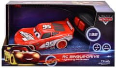 Jada Toys RC Cars Blesk McQueen Single Drive Glow Racers 1:32, 1kan