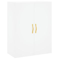 Vidaxl Skříň highboard bílá 69,5 x 34 x 180 cm kompozitní dřevo