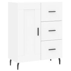 Vidaxl Skříň highboard bílá 69,5 x 34 x 180 cm kompozitní dřevo