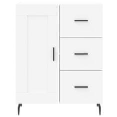 Vidaxl Skříň highboard bílá 69,5 x 34 x 180 cm kompozitní dřevo