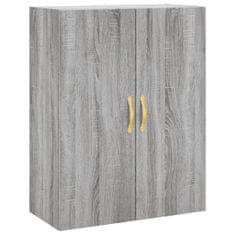 Vidaxl Skříň highboard šedá sonoma 69,5 x 34 x 180 cm kompozitní dřevo