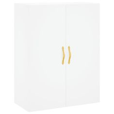 Vidaxl Skříň highboard bílá 69,5 x 34 x 180 cm kompozitní dřevo