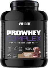 Weider Prowhey Complex 1,2 kg, syrovátkový koncentrát s micelárním kaseinem a kreatinem, Strawberry Yogurt