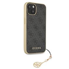 Guess  4G Charms Zadní Kryt pro iPhone 13 Grey