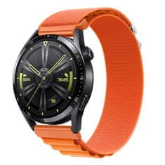 BStrap Nylon Loop řemínek na Garmin Vivoactive 4, orange