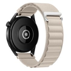 BStrap Nylon Loop řemínek na Samsung Galaxy Watch 3 41mm, starlight