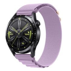 BStrap Nylon Loop řemínek na Samsung Galaxy Watch Active 2 40/44mm, lavender