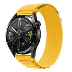 BStrap Nylon Loop řemínek na Samsung Galaxy Watch 42mm, yellow