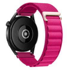 BStrap Nylon Loop řemínek na Samsung Galaxy Watch 3 41mm, carmine