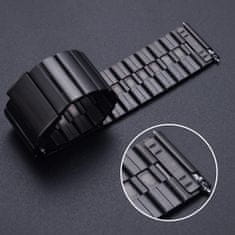BStrap Steel řemínek na Samsung Galaxy Watch 3 45mm, black
