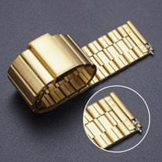 BStrap Steel řemínek na Huawei Watch GT3 42mm, gold