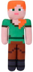 CurePink Plyšová hračka - figurka Minecraft: Alex (výška 34 cm)