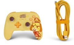 Power A Enhanced Wired Controller, Animal Crossing: Isabelle (SWITCH) (1521521-01)