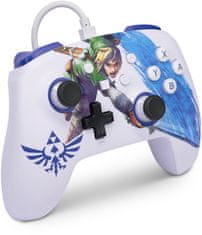 Power A Enhanced Wired Controller, Master Sword Attack (SWITCH) (1526548-01)