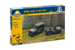 Italeri Willys Jeep MB, US Army, Fast Assembly 7506, 1/72