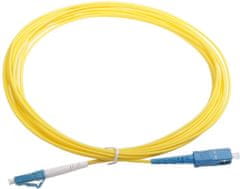 optický patch cord, LCupc/SCupc, Simplex, Singlemode 9/125, 10m