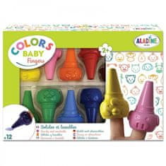 Aladine Voskovky Aladine Colors Baby Fingers 12 ks